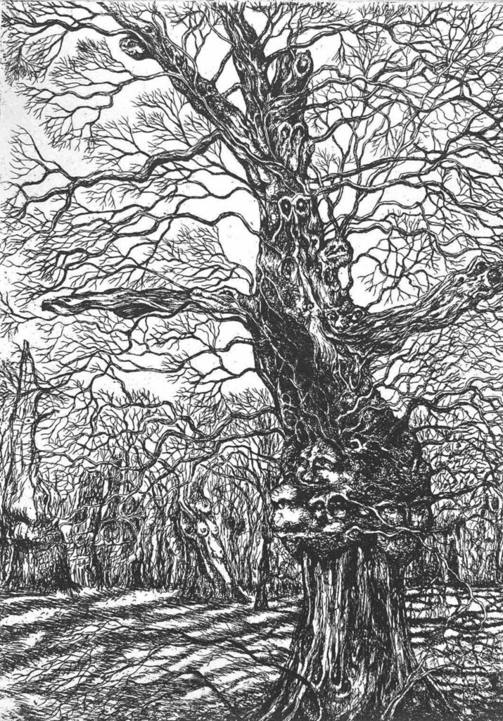 Greenwich Park Ground Etching